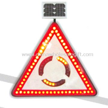 Solar traffic signal board