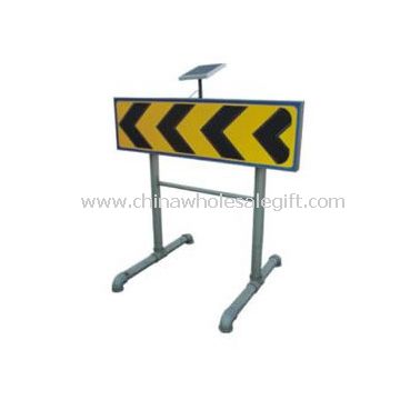 Solar traffic signal boards
