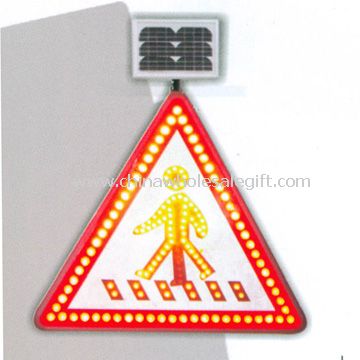 Solar traffic signal boards