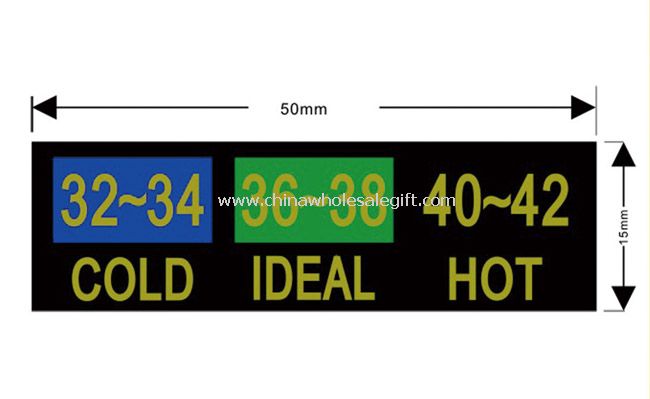 Shower thermometer
