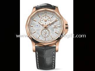 Polygon steel watch