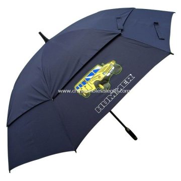 Double Layer Fibreglass Golf Umbrella