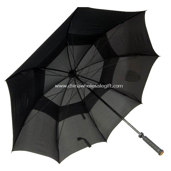 Double Layer Fibreglass Golf Umbrella