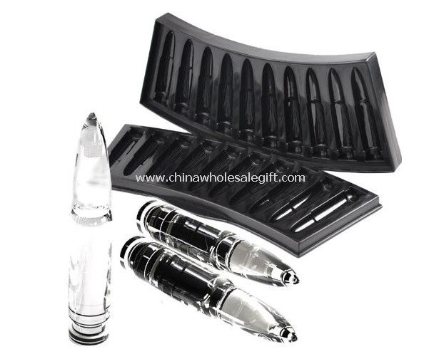 Bullet shape OEM silicone ice tray