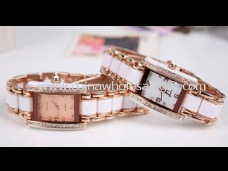 Square Crystal Lady Watch