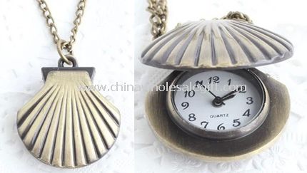 Shell pocket watch
