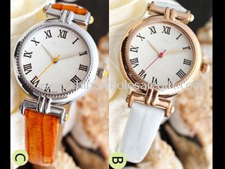 Croco Leather Watch