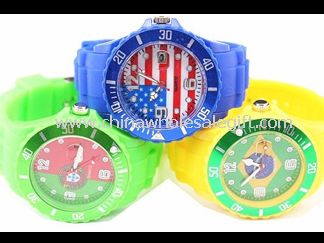 Flag Plastic Watch