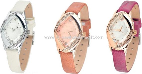 Rhombus crystal watch