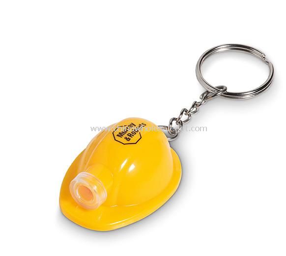 Helmet led keychain