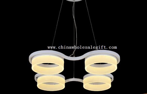 4 acrylic pendant light