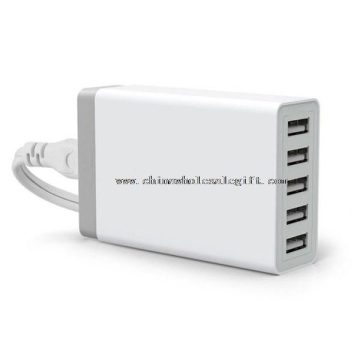 40W 5-Port Power IQ USB Wall Charger