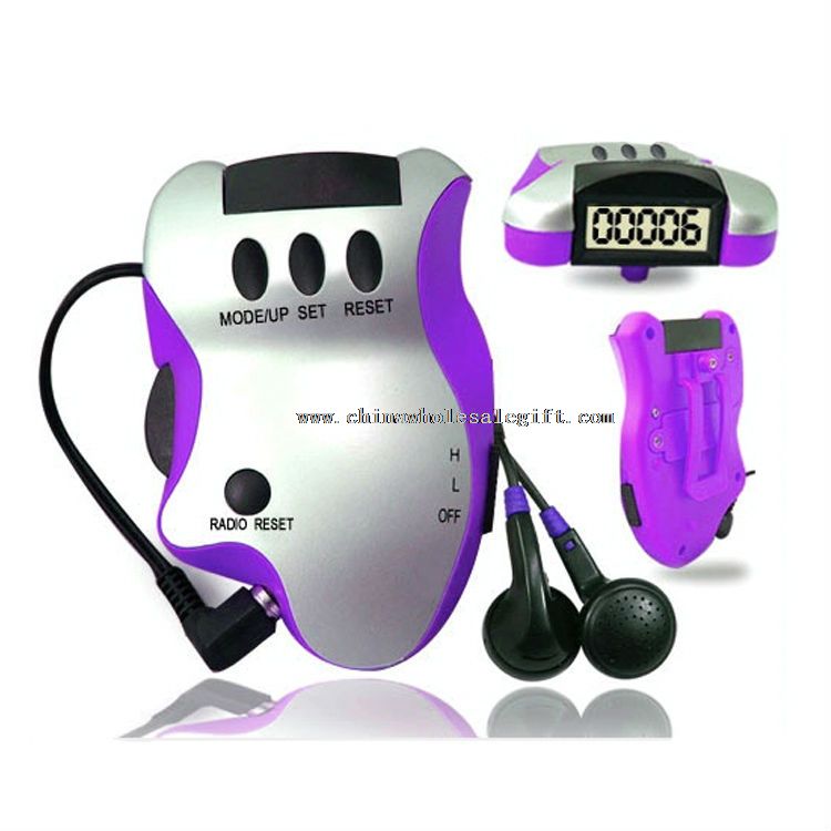 Accelerometer pedometer