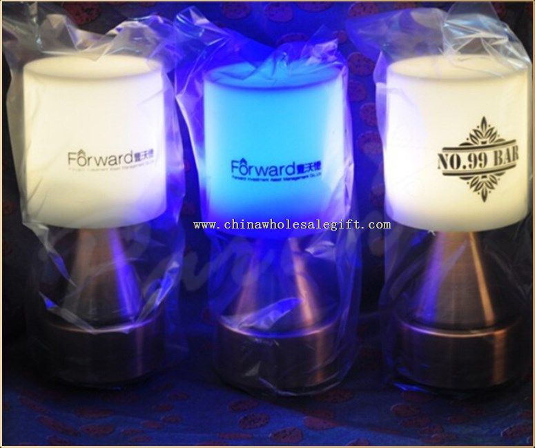 Bar/Nightclub rechargeable battery operated led table lamp