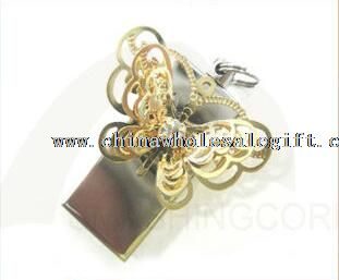Butterfly Diamond Pen Drive