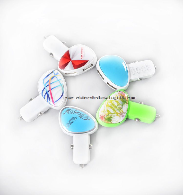 Car Charger with Dual USB Battery Charger