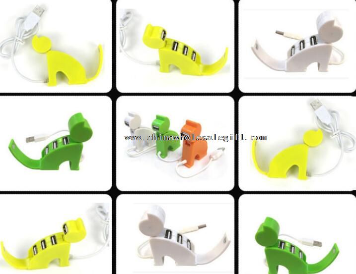 Cat Shape USB Hub 4 Port