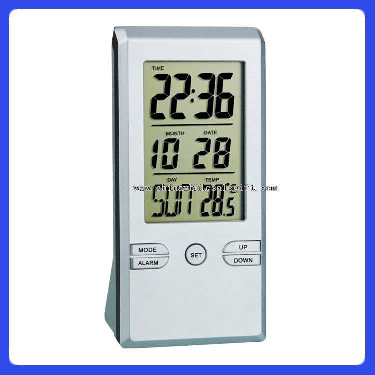 Desk calendar clock