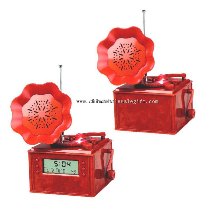 Digital shower r clock radio