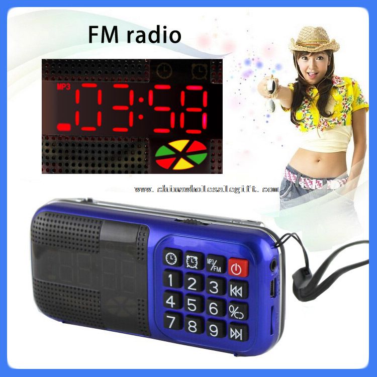 Exquisite wireless headphone with fm radio