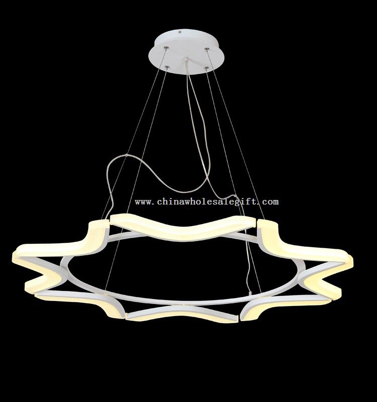 Flower shape led pendant lamp