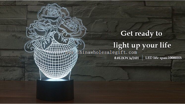 Flower Table Lamp