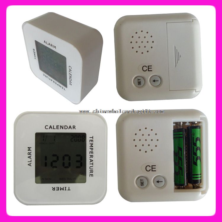 LED Backlight alarm clock