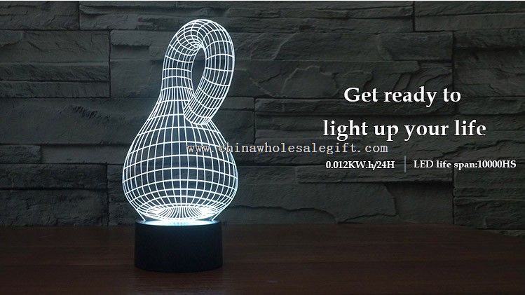 Led night light base