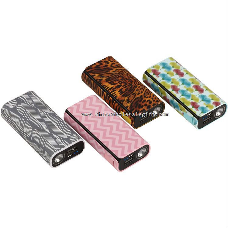 Led torch light portable power bank