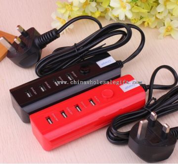 Micro usb socket with 4 USB ports
