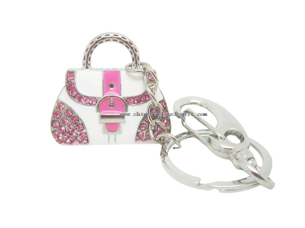Mini necklace women bag usb flash drive