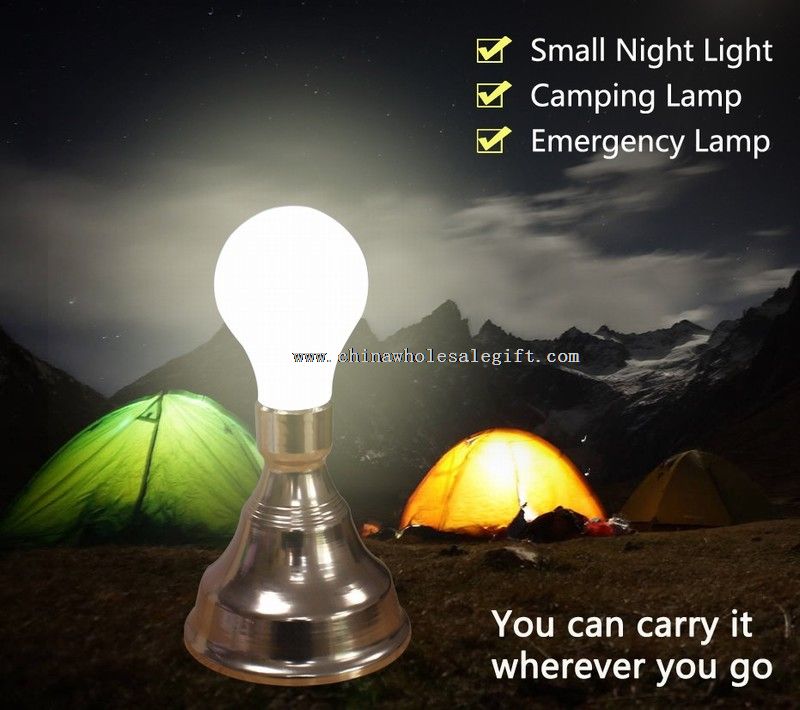 Outdoor emergency camp bulb night light projector