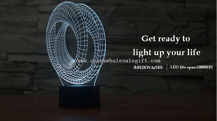 Personalised photo night lamp