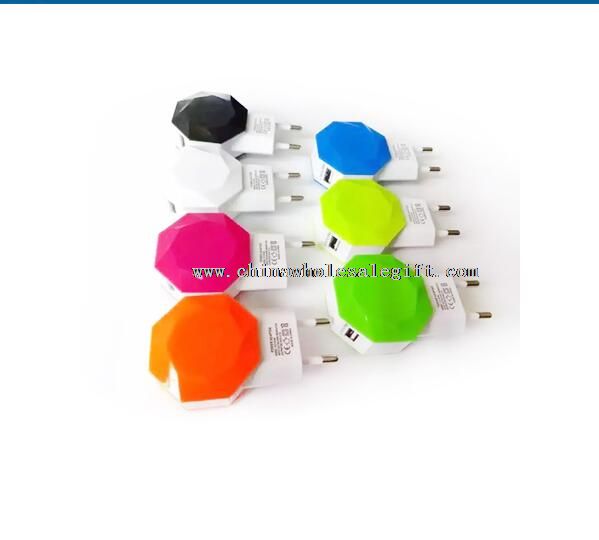 Plug 3 USB Port Travel Home Wall Charger