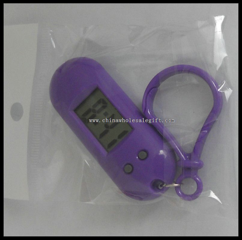 Pocket digital clock