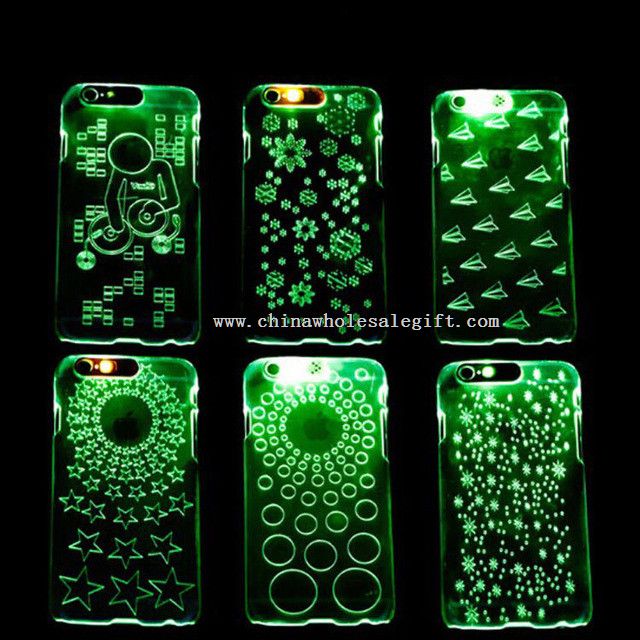 Shiny LED Flash Light Luxury Case