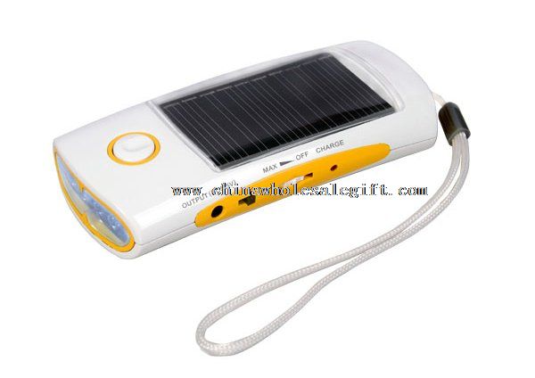 Solar emergency charger