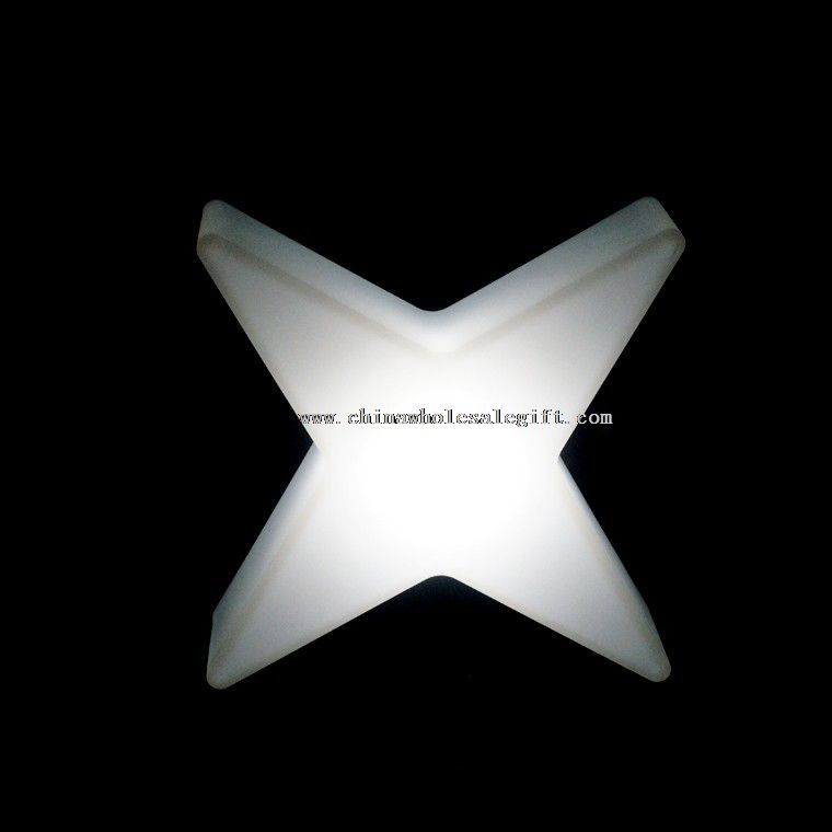 Star shaped led luminous romantic mood lamp for decoration