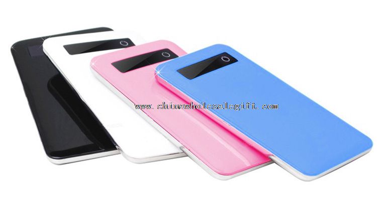 Touch screen power bank credit card portable 4000mAh