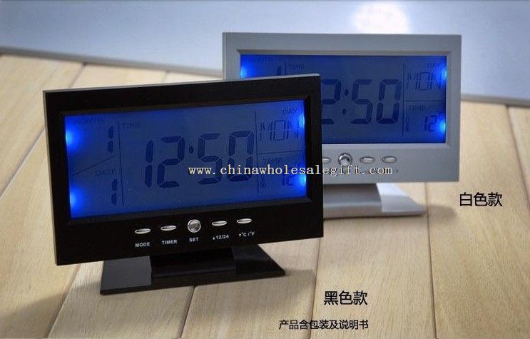 TV shape clock