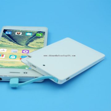 Ultra slim powerbank 2500mah mobile charger
