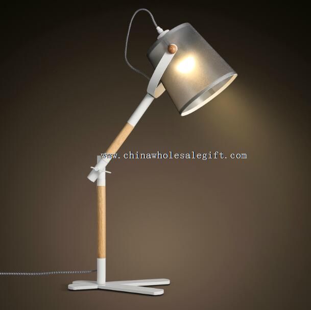 Wood Desk Lamp