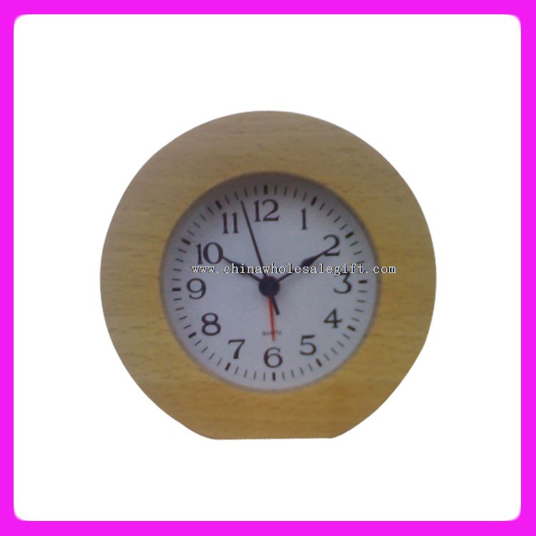 Wood digital clock