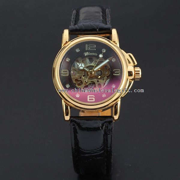 Genuine Leather Strap Watches