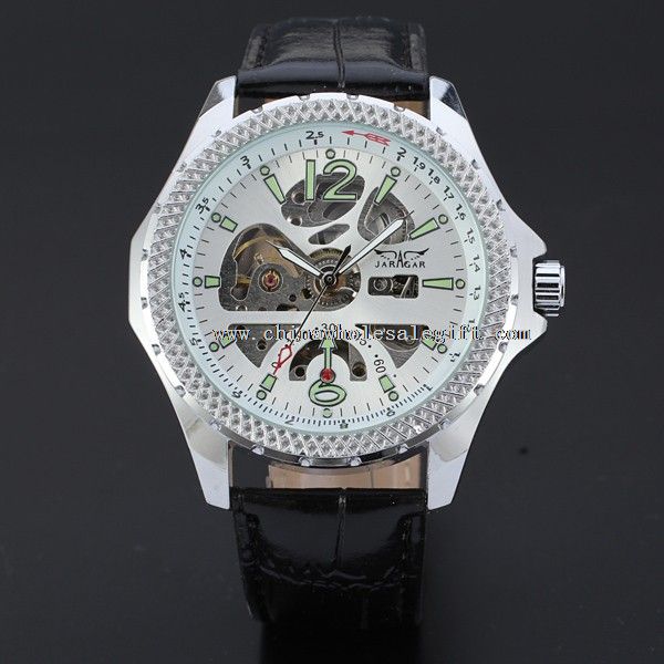 men leather watch