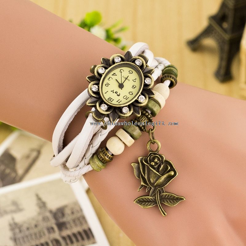 Rose Pendant Luxury Quartz Watches