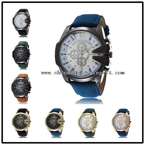 leather men watches