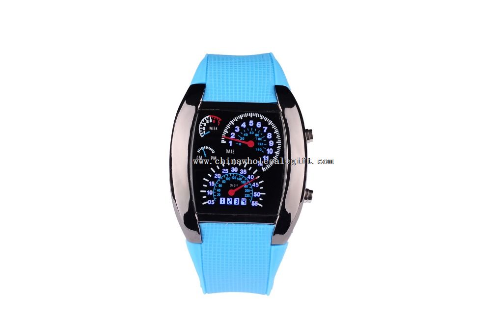 Waterproof Touch Digital LED Watch