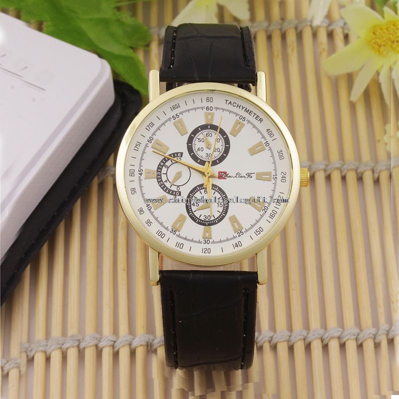 men jewelry leather geneva watches