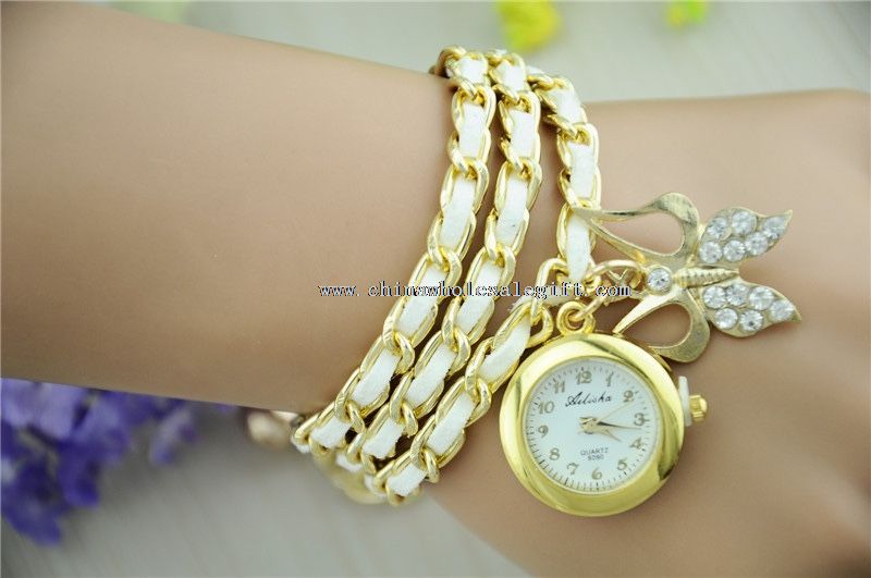 Rope Strap ladies bracelet wrist watch